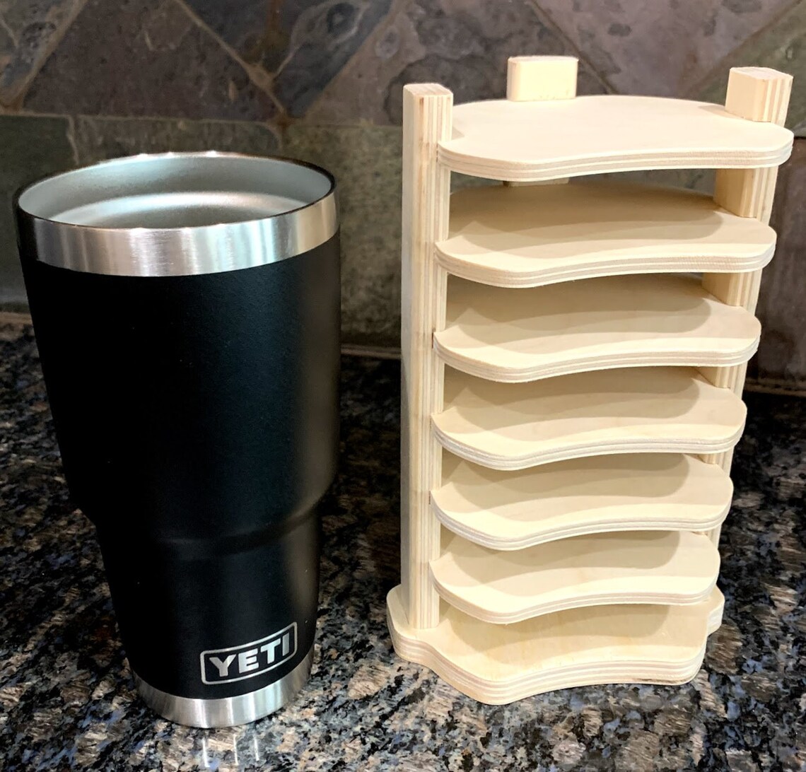 Yeti Lid Organizer Tumbler Lid Organizer Kitchen Lid Storage Etsy