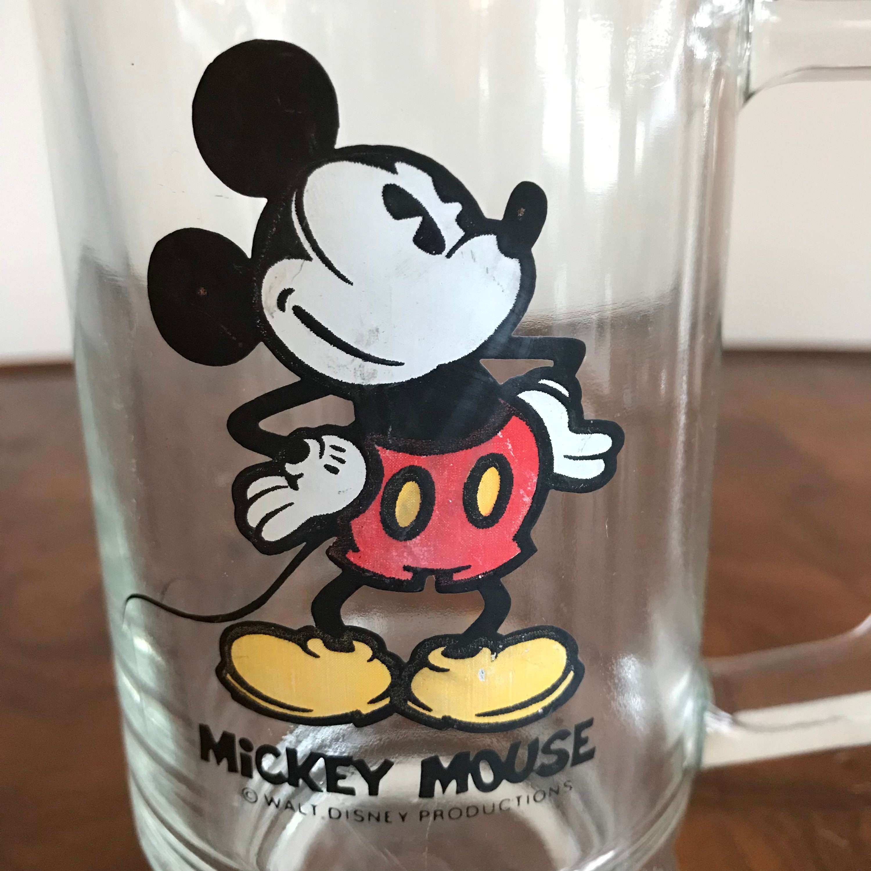 Vintage Mickey Mouse Beer Stein Etsy