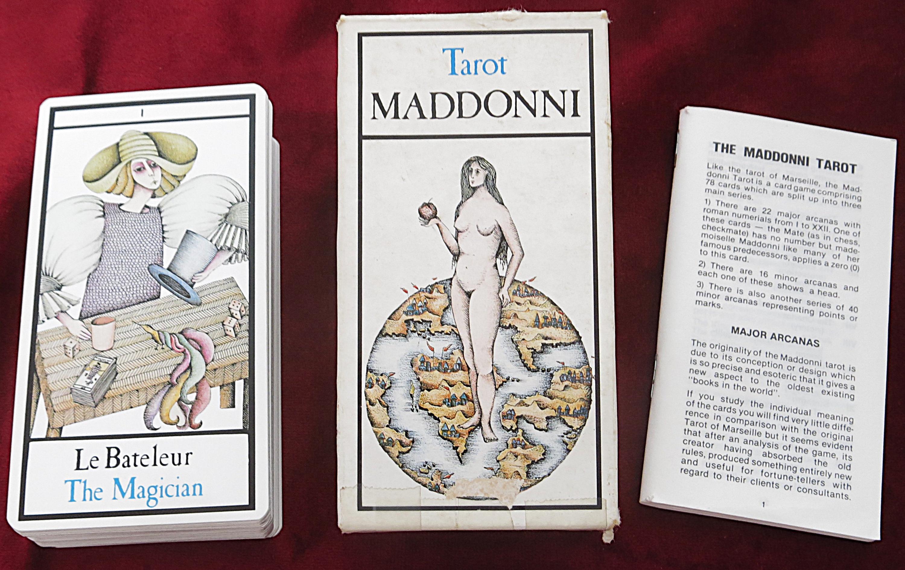 Maddonni Tarot - Etsy