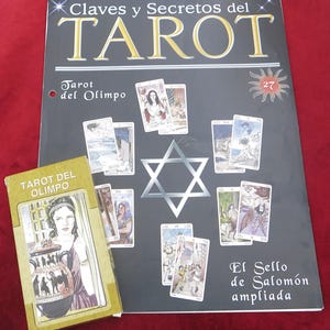 Olympus Tarot - With PDF Guidebook - Lo Scarabeo VERY RARE - Claves y Secretos del Tarot's collection