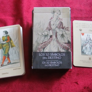 The 32 Symbols of Destiny - 2004 - I 32 Siboli del Destino - Lo Scarabeo oracle - RARE - Deck Out of Print