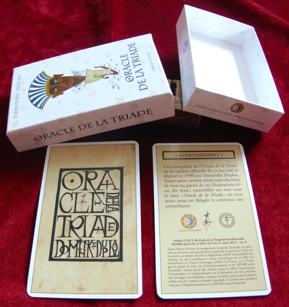 Oracle De Belline NEW Grimaud Classic Box Cartomancy Belline Oracle Luxury  Cards -  Norway