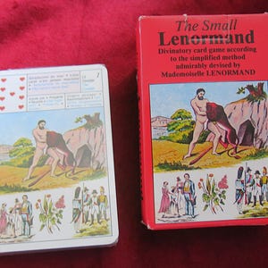 1976 Small Lenormand - Grimaud - Cartomancie - VERY RARE