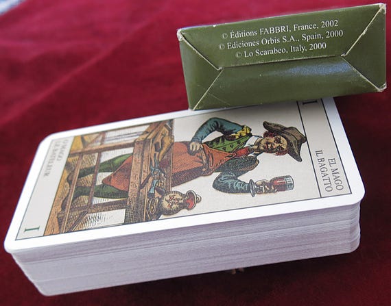 Classic Tarot 1880 – Lo Scarabeo – Rare 2002 Edition - Etsy Canada