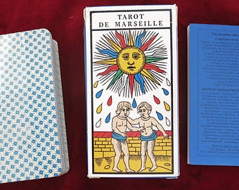 The Old Marseille Tarot - Etsy