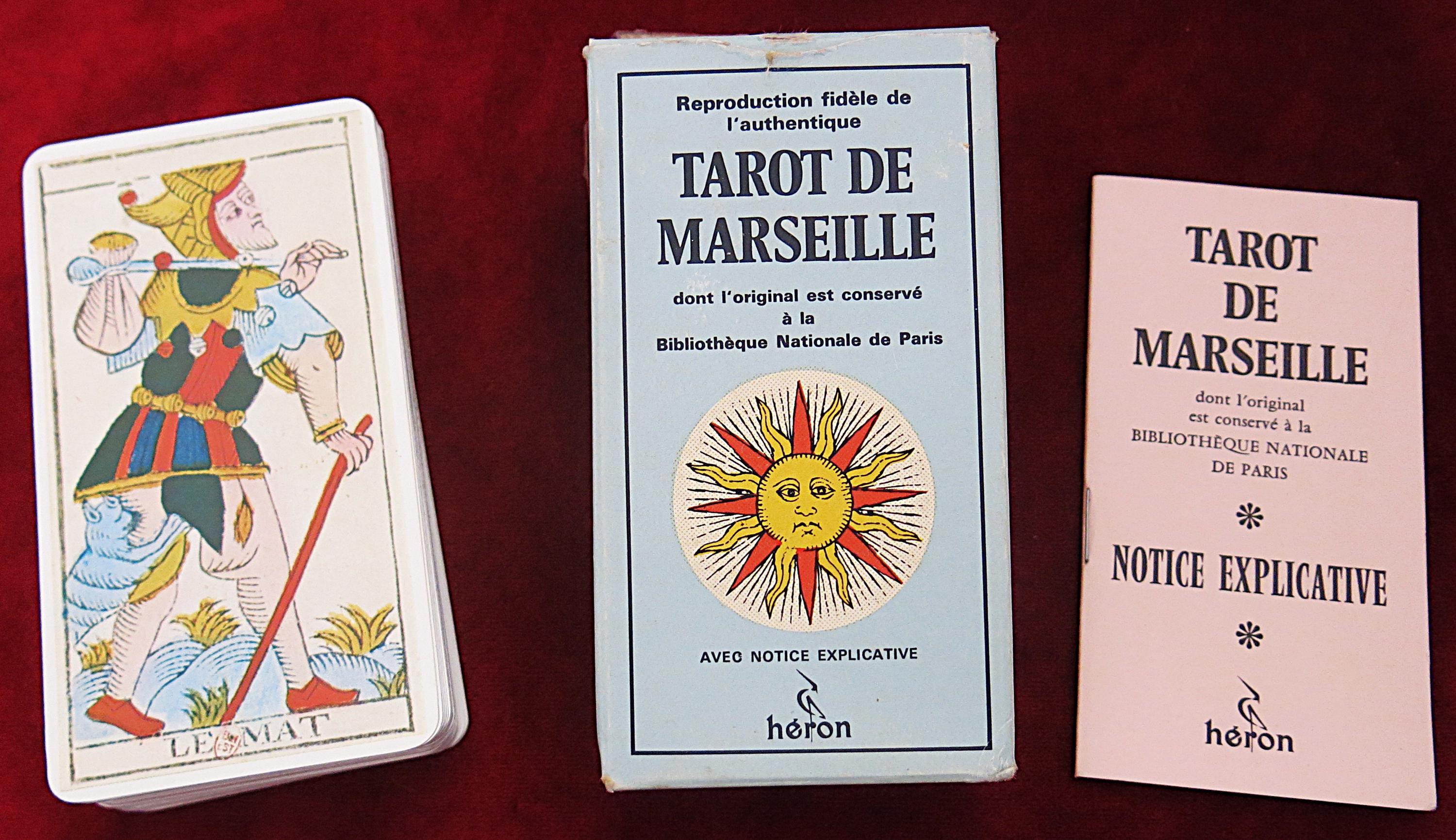 Authentic Tarot De Marseille 1761 – Nicolas Conver Lineage, Out of