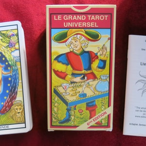 The Universal tarot 2002 Bruno de Nys Tarot de Marseille