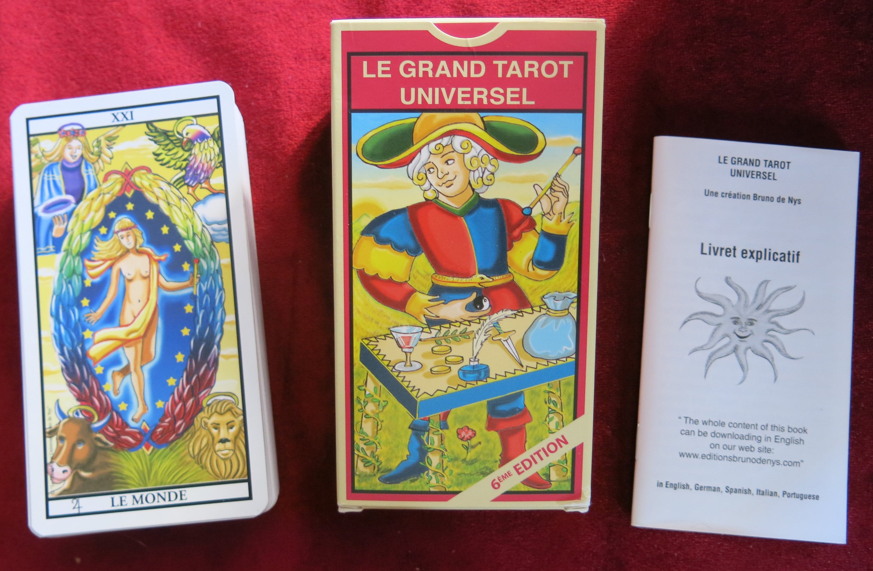 The Universal Tarot 2002 Bruno De Nys Tarot De Marseille - Etsy