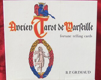 The Old Marseille Tarot - Etsy