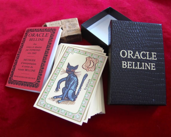 Oracle de Belline NEUF Grimaud Coffret Classique Cartomancie Belline Oracle  Cartes de Luxe -  Canada