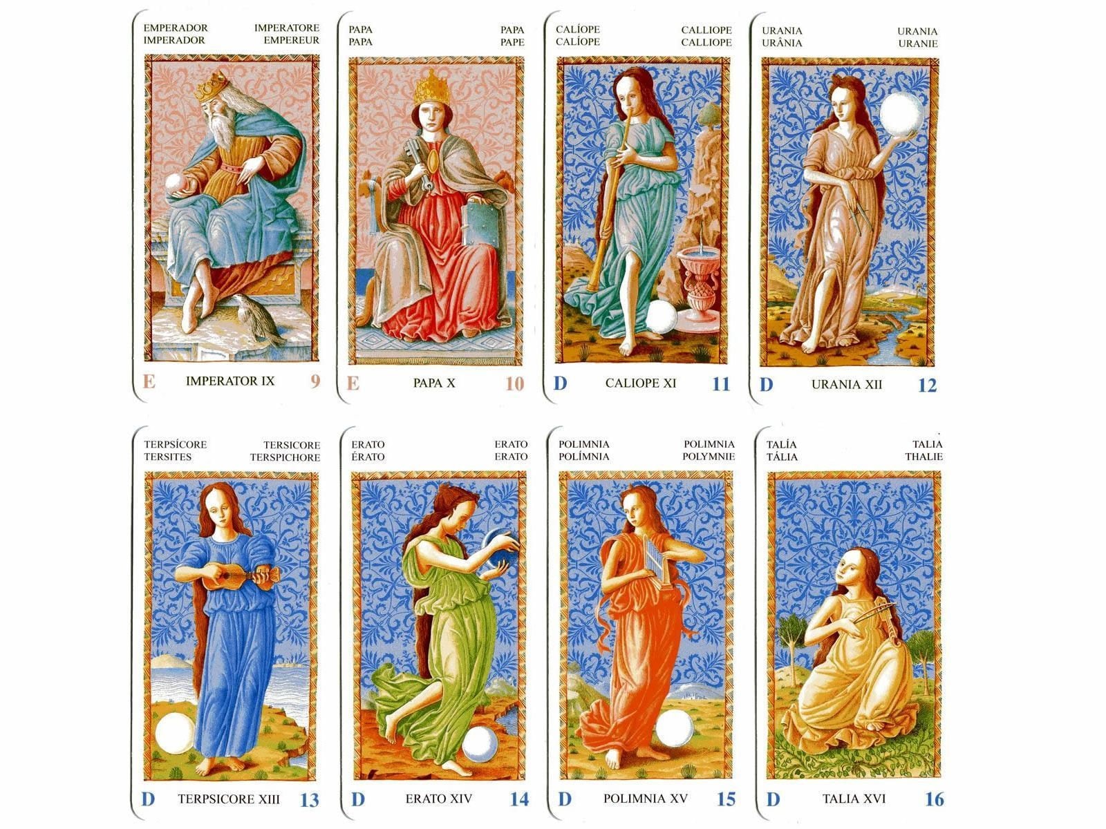 Mantegna Tarot VERY RARE - Fabbri Lo Scarabeo - Mantegna