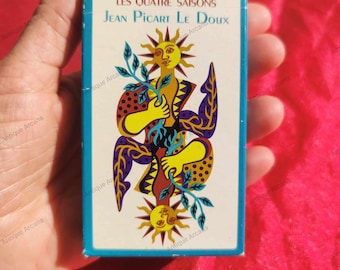 Jeu de cartes TRÈS RARE Les 4 Saisons 1983 - Jean Picart le Doux