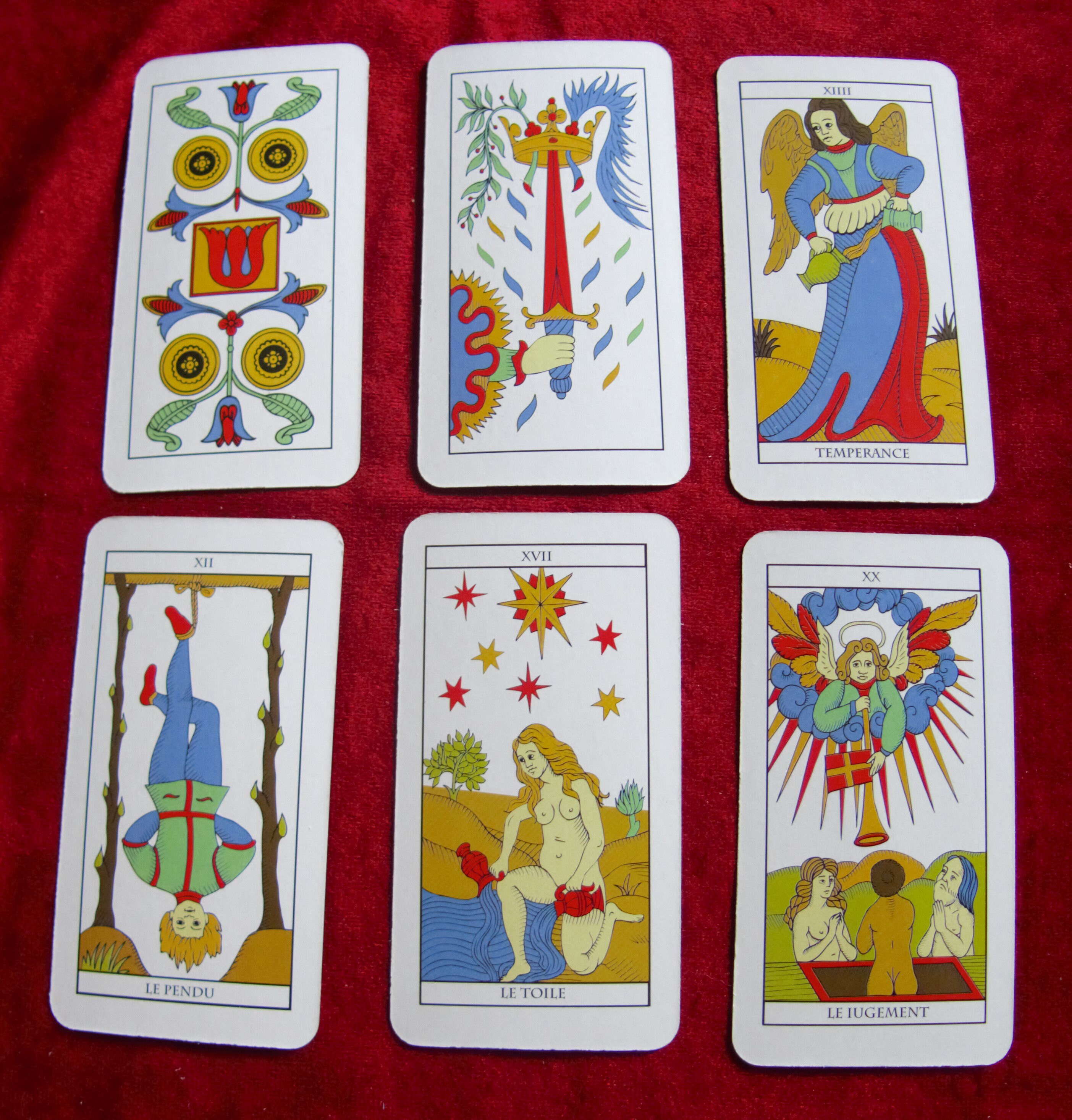 【 VINTAGE】ANCIENT MARSEILLES TAROT 71H4VwSpXzL.jpg_BO30,255,255,