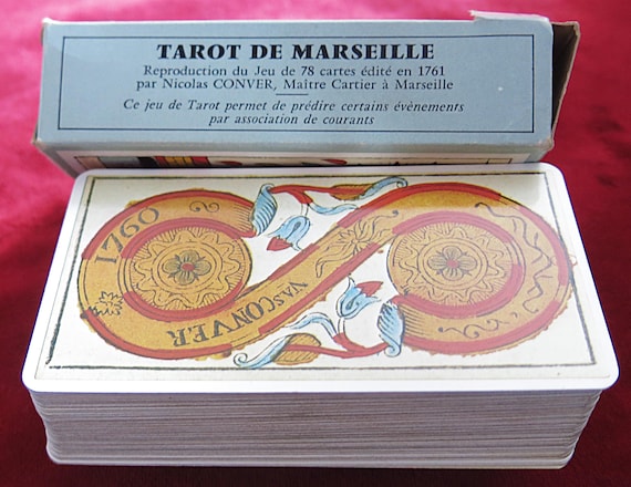 Authentic Tarot De Marseille 1761 – Nicolas Conver Lineage, Out of