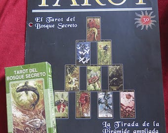 The Secret Forest Tarot + Instructions – 2005 Dual-Sided Fairy & Nature Deck