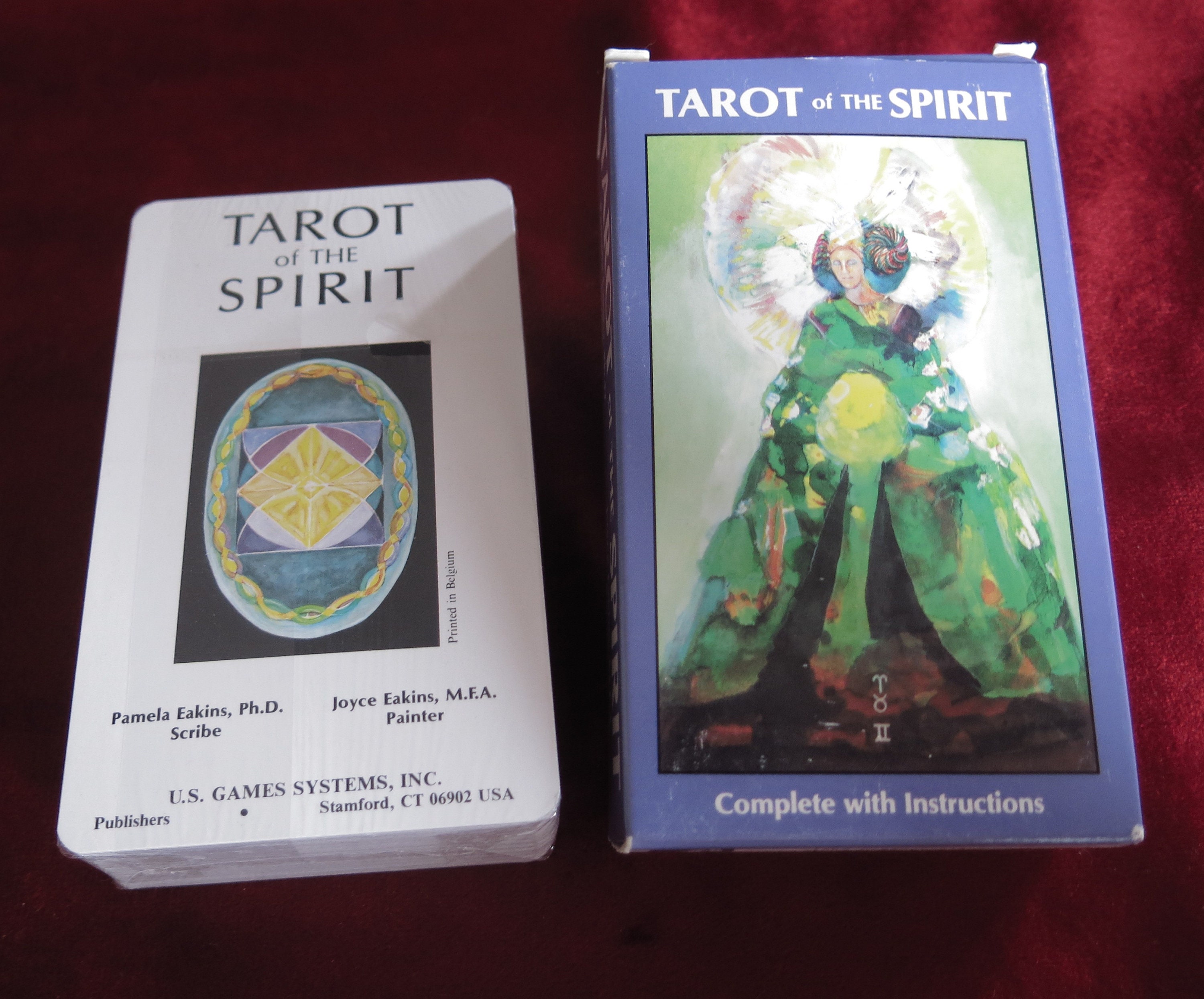 Tarot de L'esprit 1992 Pamela Eakins