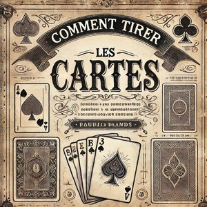 FR - Interprétation du Tarot de Marseille, des rêves et des cartes a jouer | 3 Téléchargement de fichiers! - IMPRIMABLE - FRENCH
