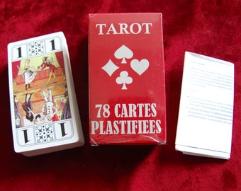LAST ONE - Franzose spielend Tarot NEW 90er Jahre
