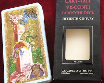 Yale-cary Tarot Uncut Sheet Print, Antique Italian Tarot (11x17