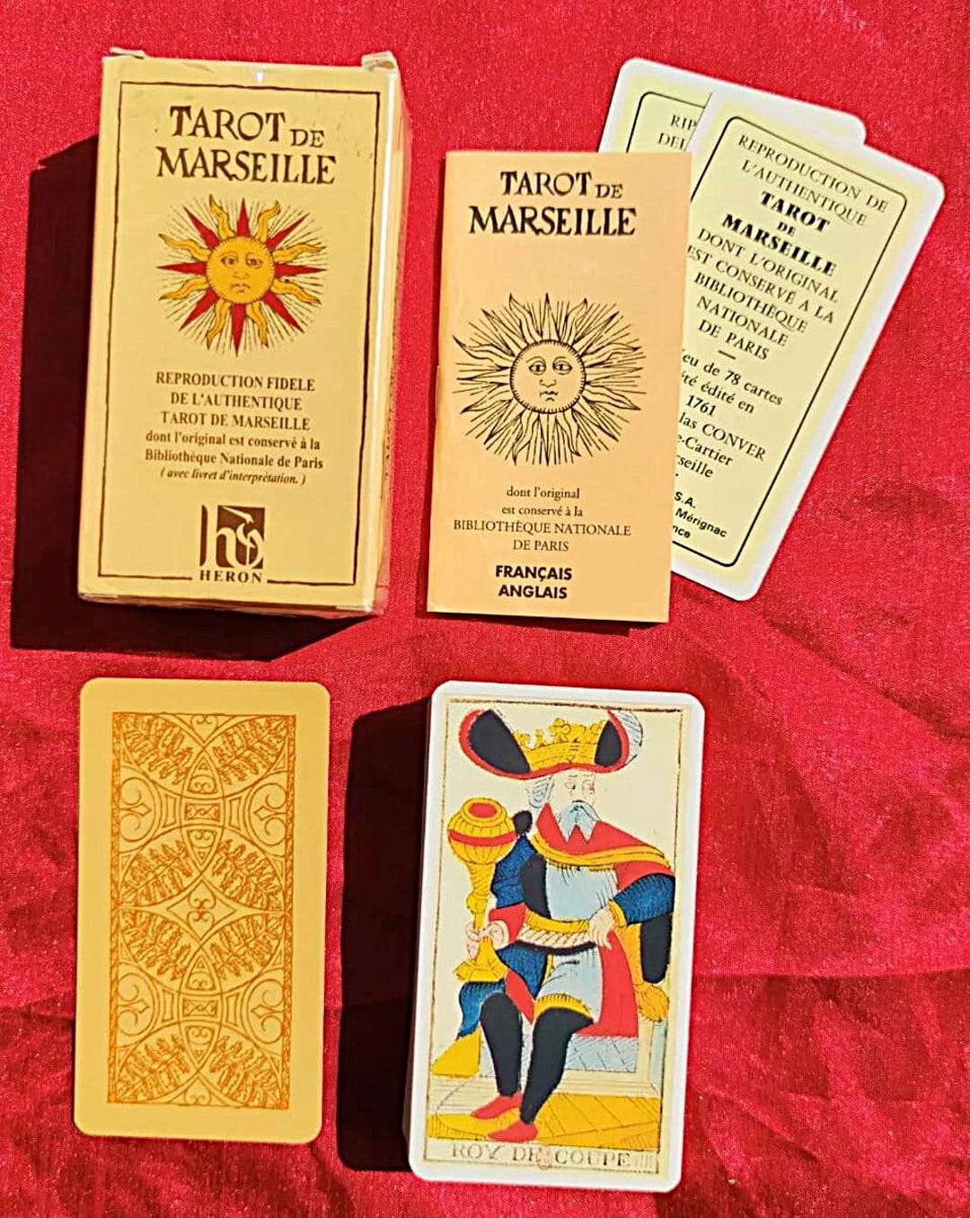 Tarot de Marseille (Héron) Review, Rating + Card Images | Tarot