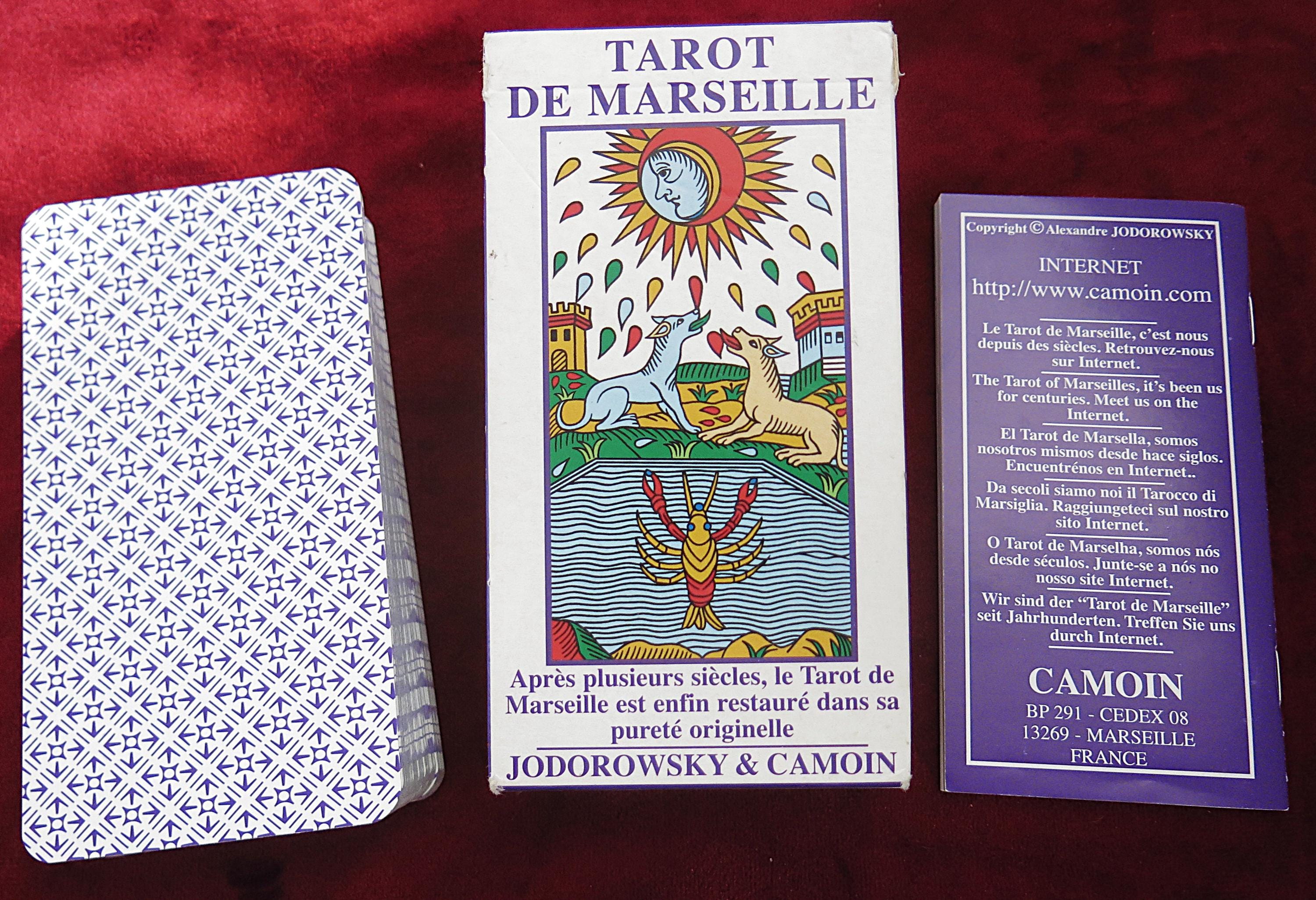 Tarot De Marseille Camoin & Jodorowsky – 1997 Original Edition