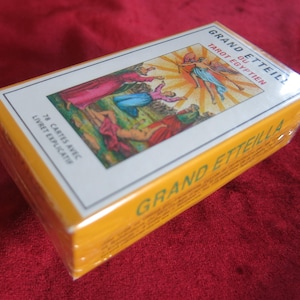 Grand Etteilla Grimaud années 80 - NOUVEAU ET PAS FAUX !!! de France !!! - Tarot difficile à obtenir
