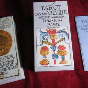 ¡ÚLTIMO! Tarot Jacques Vieville 1984 - Tarot de Marsella - Colección Tarot