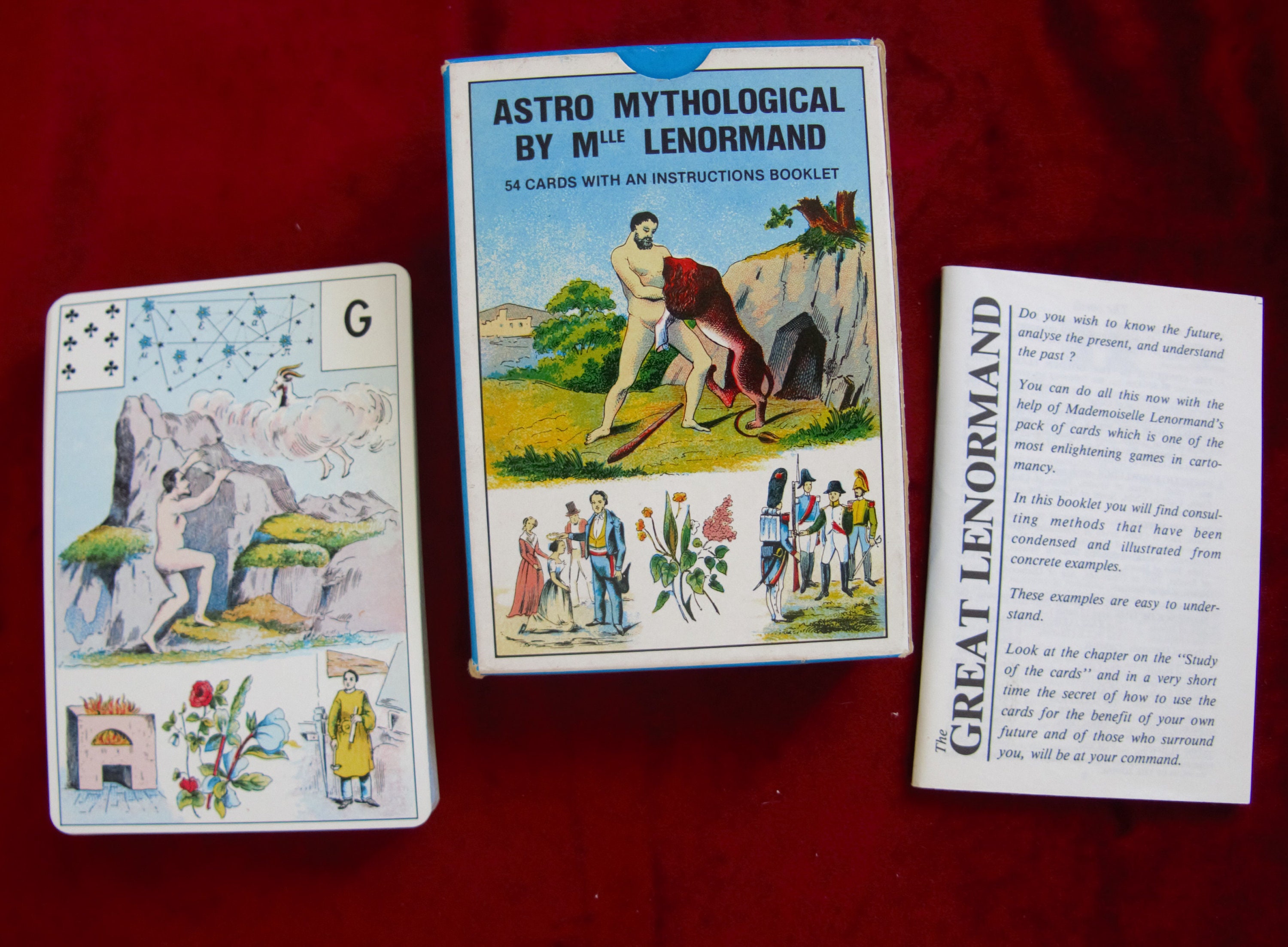 Vintage Lenormand Deck - Etsy