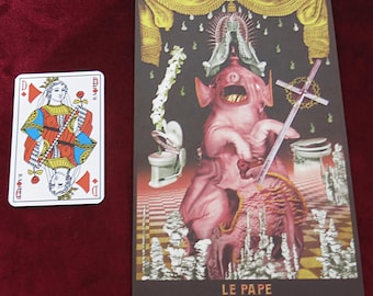 Tarot de Mars by Laetitia Brochier – Contemporary French Artist Tarot – Limited 500 Copies