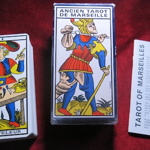 Antiguo tarot de Marsella años 80 - FRANCÉS