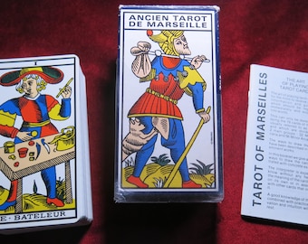 Ancien Tarot De Marseille 80s - FRENCH - Etsy