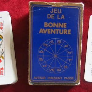 Gioco di predizione del futuro d'epoca 1983 - francese
