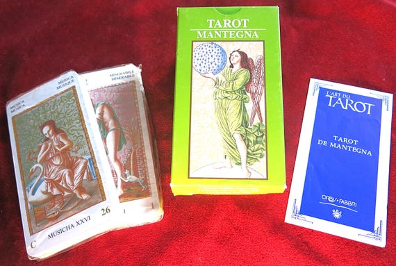 【超希少絶版】Mantegna Tarot 開封済未使用 Lo Scarabeo 超希少絶版】Mantegna Tarot 開封済未使用 Lo Scarabeo 超希少絶版