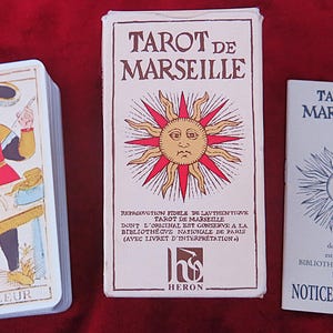 Ancien Tarot of Marseille – Nicolas Conver 1761 Replica, FR / EN