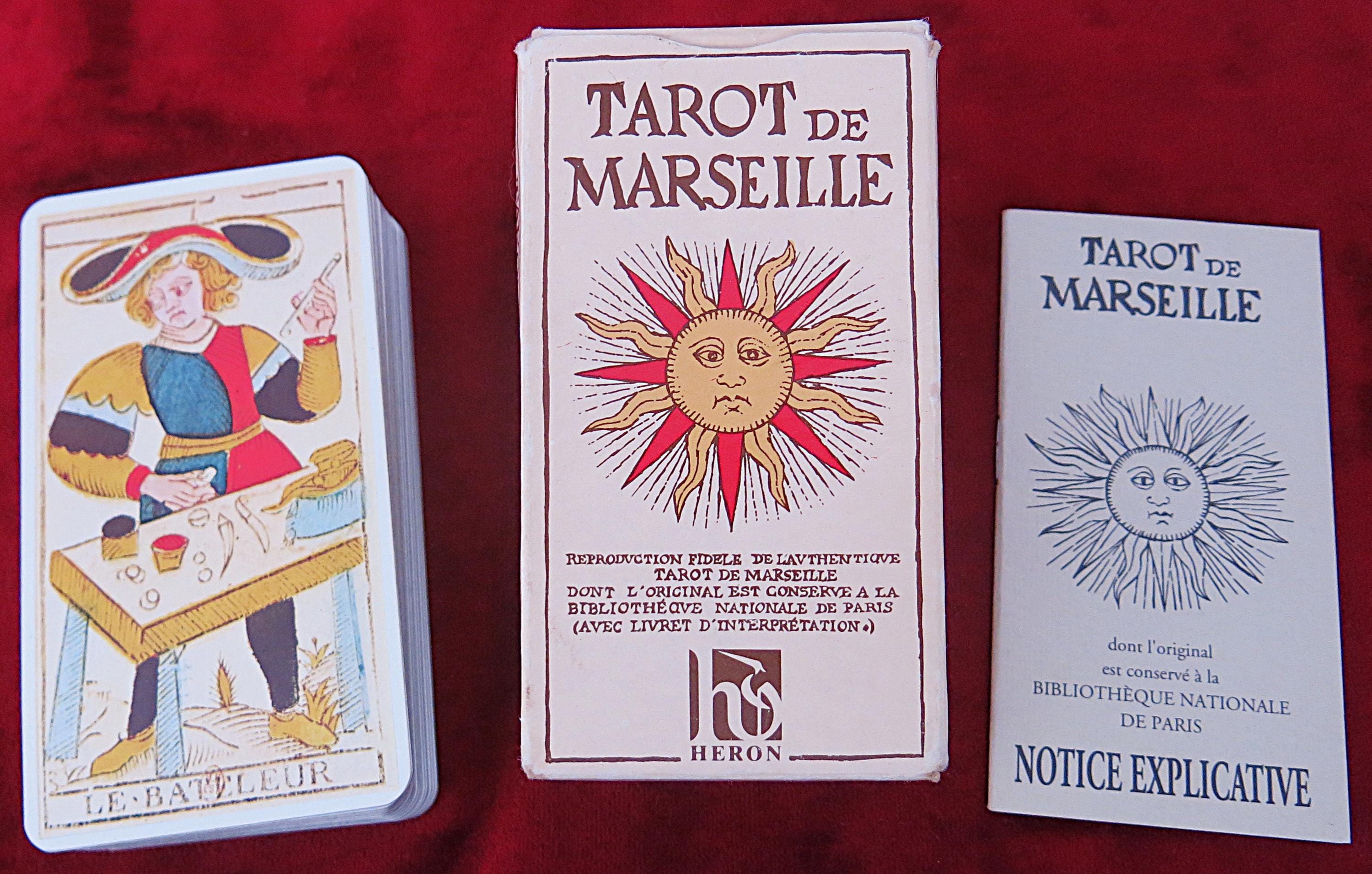 Ancien Tarot of Marseille – Nicolas Conver 1761 Replica, FR / EN