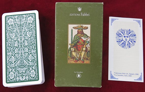 超希少絶版】Mantegna Tarot 開封済未使用 Lo Scarabeo 【公式通販】