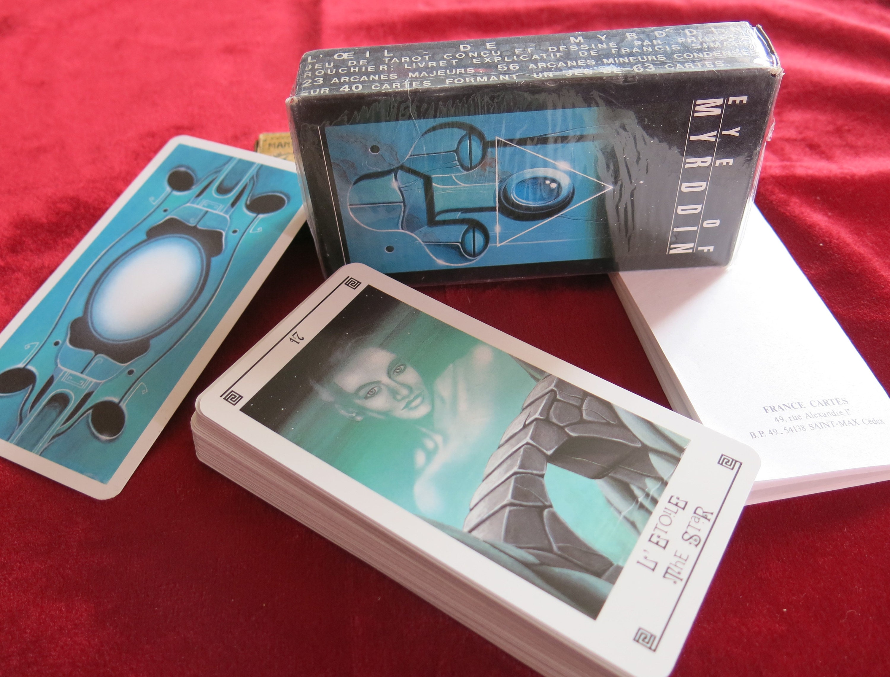 The Eye Of Myrddin 1994 Tron Style d'art Très Rare