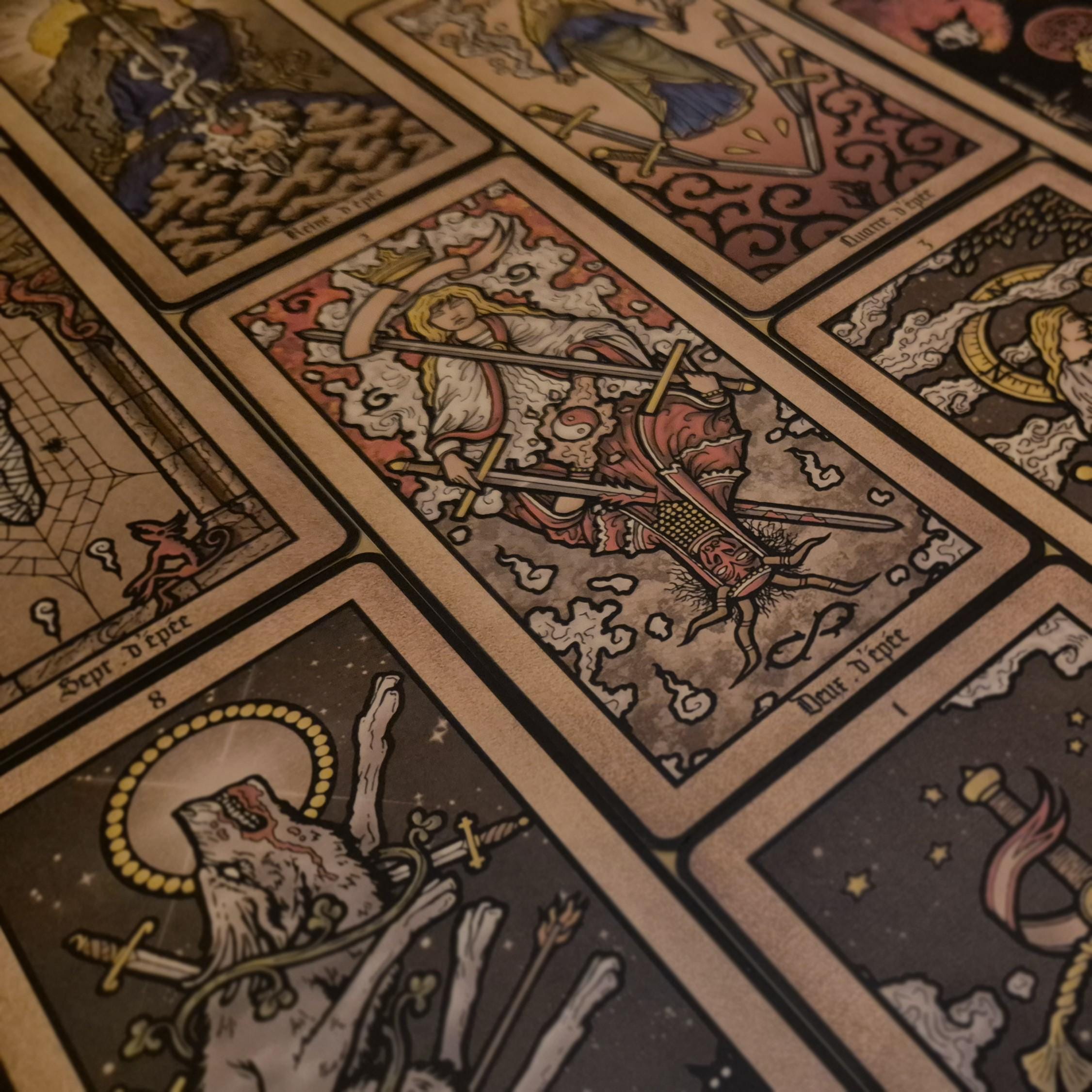 Anaïs Tarot (edition 1) – Contemporary Artisan Tarot With Medieval ...