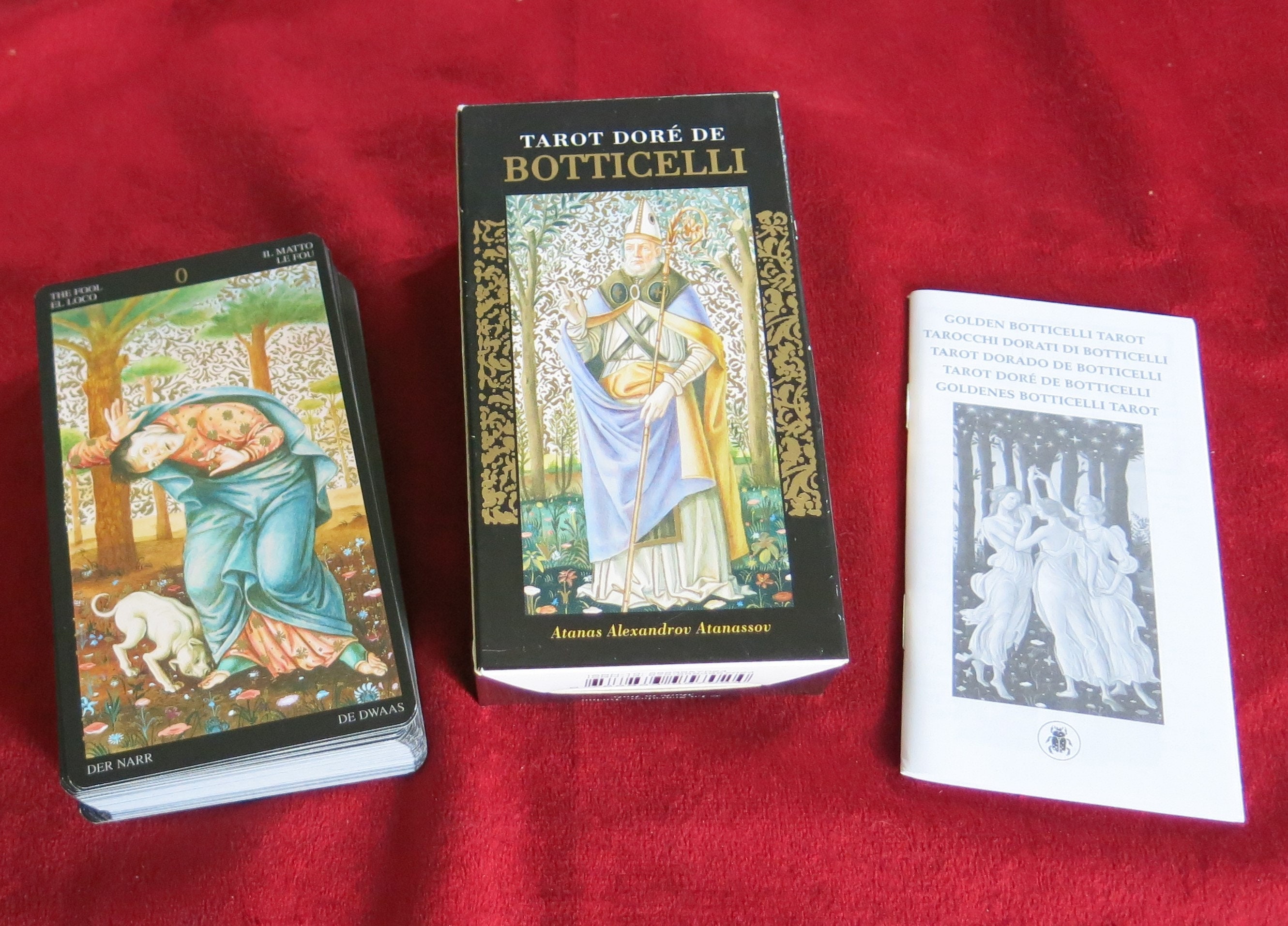 Tarot Doré de Botticelli
