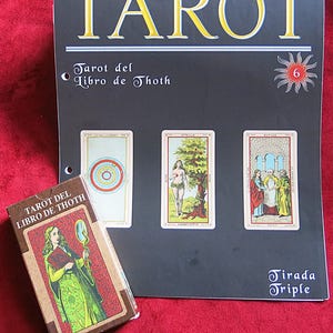 Het boek van Thoth tarot 90s + gids - Tarot del Libro de Thoth