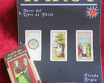 El libro de Thoth tarot años 90 + Guía - Tarot del Libro de Thoth