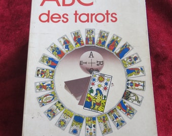 ABC des tarots 1987 - livre vintage FRANÇAIS - Silvestre Colette H.