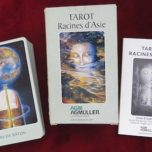 Asian Roots Tarot 2001 - OOP&RARE - Tarot Roots of Asia｜Chakras divination, Love and Peace - Chakras tarot