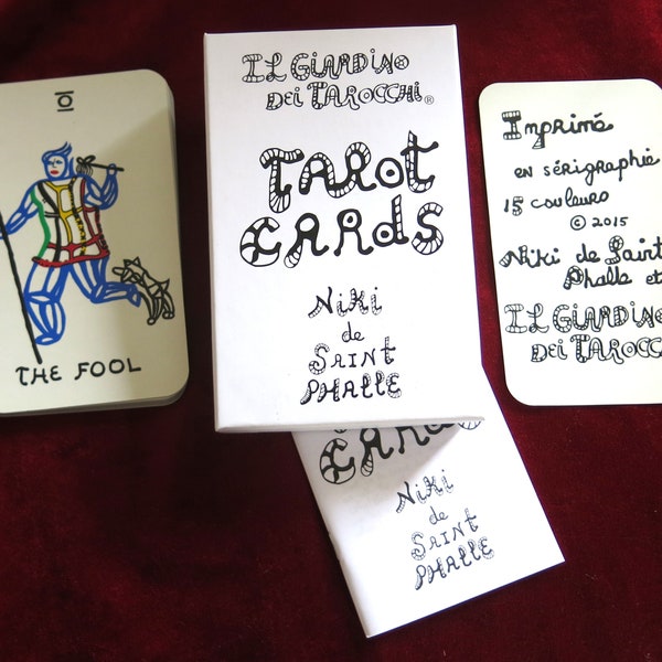 Niki de Saint Phalle Tarotkarten 2015 - 1 STÜCK - Tarot Garten in der Toskana - SEHR SELTEN
