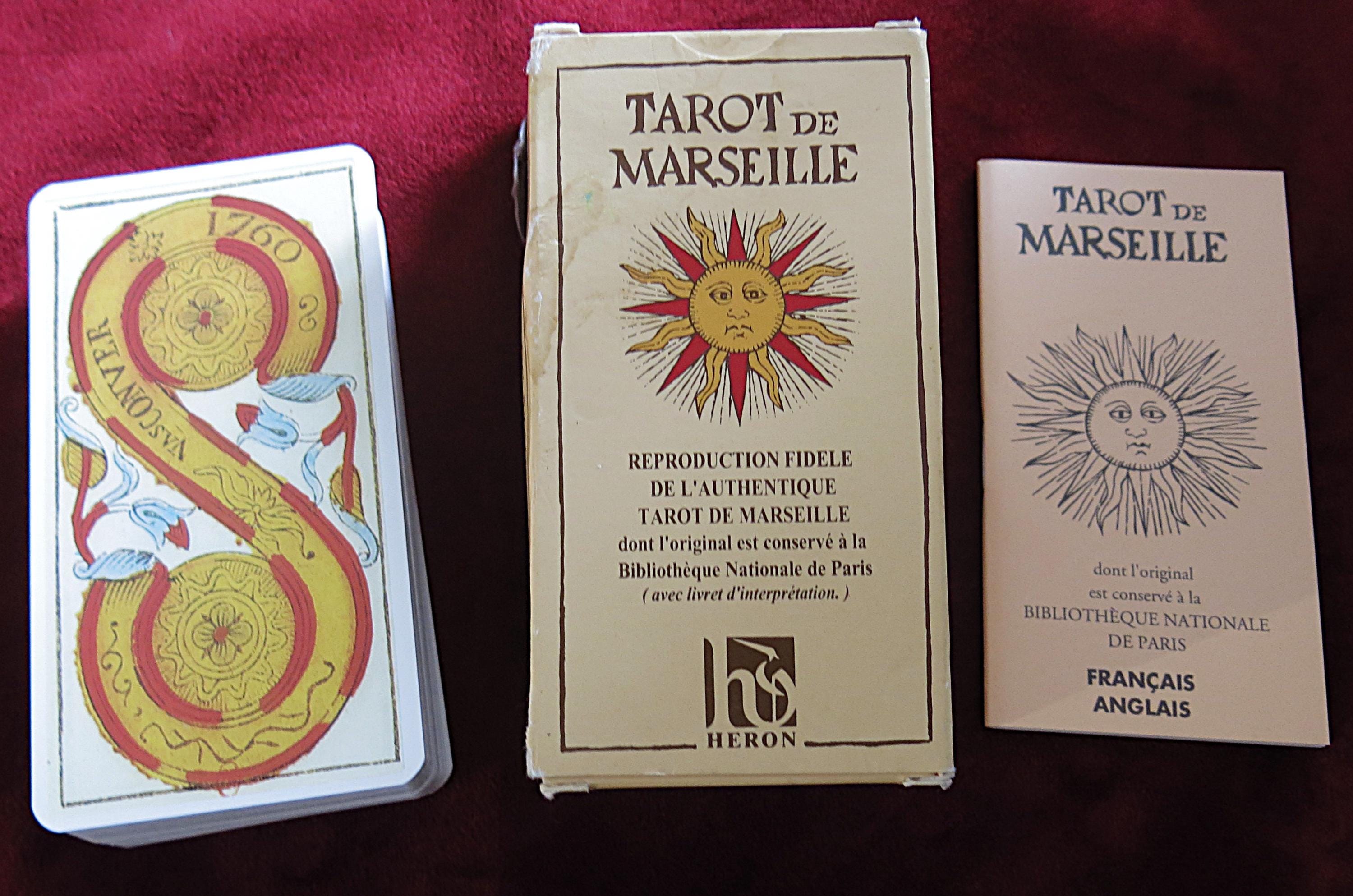 Ancien Tarot of Marseille – Nicolas Conver 1761 Replica, FR / EN