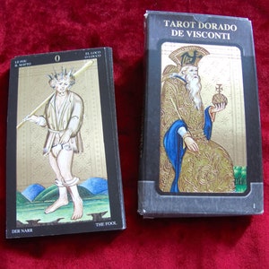 Visconti Golden Tarot Grand Trumps 2002 image 1