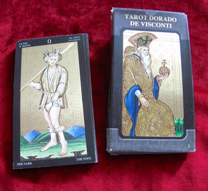 Visconti Golden Tarot Grand Trumps 2002 image 1