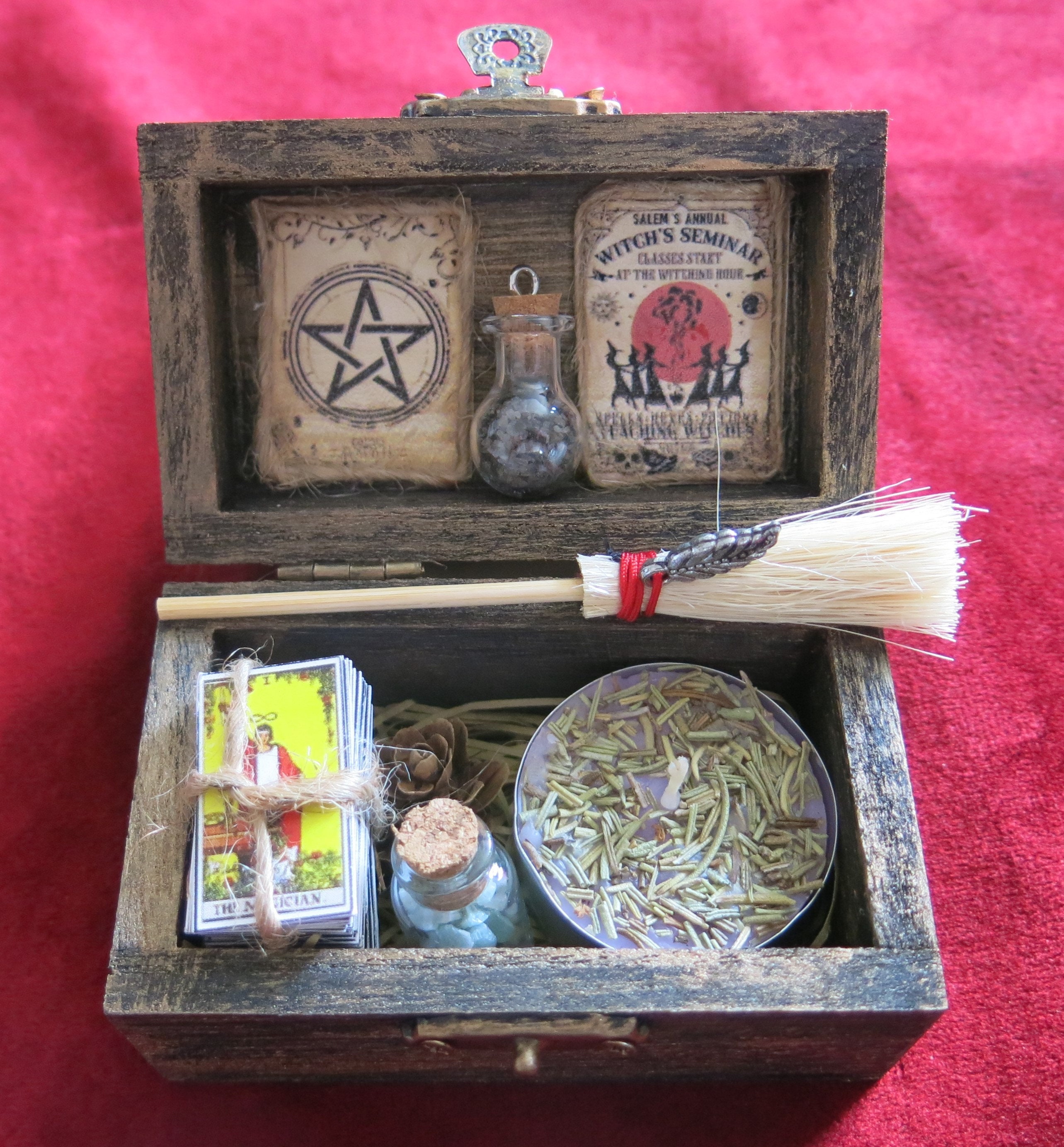 Magic Box Witchcraft Kit Witch Pagan Altar Starter Magick Wicca