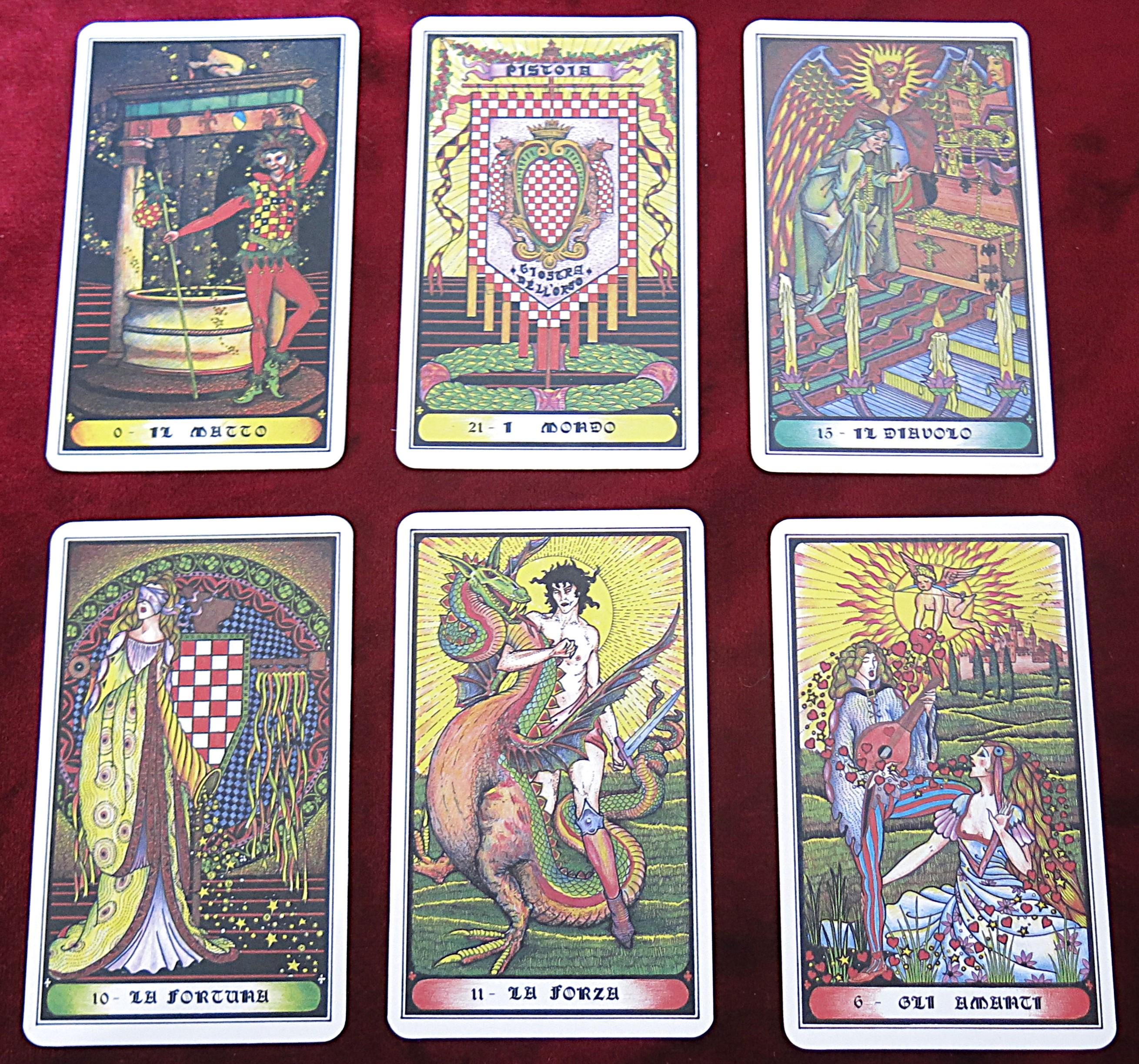 Tarocco Storico Del Palio Di Pistoia – Solleone 1985 – Amerigo