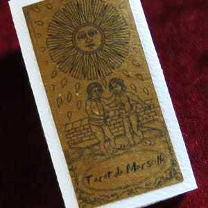 Minimalist Tarot de Marseille - Cute Marseille Tarot